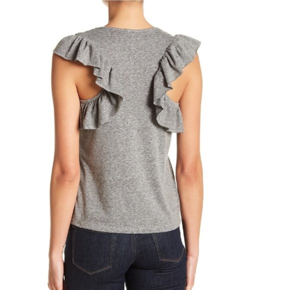 Ten Sixty Sherman Ruffle Racer Back Tank - Picture 2 of 6